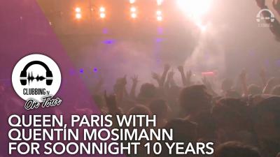 Queen, Paris with Quentin Mosimann for Soonnight 10 years - Clubbing TV On Tour