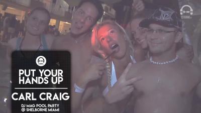 DJ MAG Pool Party @ Shelborne Miami with Carl Craig - 2011