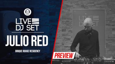 Live DJ Set with Julio Red - Brique Rouge Residency