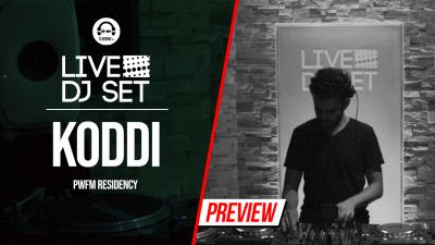 Live DJ Set with Koddi - Pwfm Residency