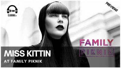 Clubbing Experience with Miss Kittin @  Family Piknik 2018