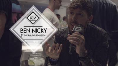 Rendez-vous with Ben Nicky @ The DJ Awards Ibiza