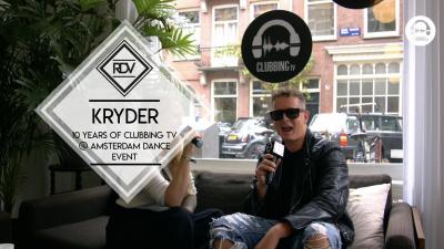Rendez-vous with with Kryder @ 10 Years of Clubbing TV at the Amsterdam Dance Event