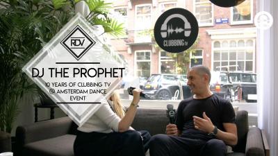 Rendez-vous with with DJ The Prophet @ 10 Years of Clubbing TV at the Amsterdam Dance Event