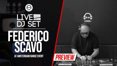 Live DJ Set with Federico Scavo