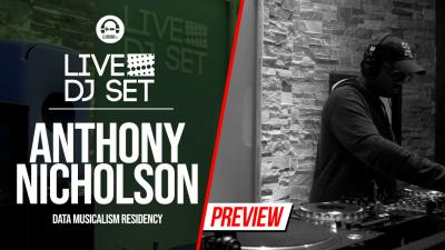 Live DJ Set with Anthony Nicholson - Data Musicalism residency 