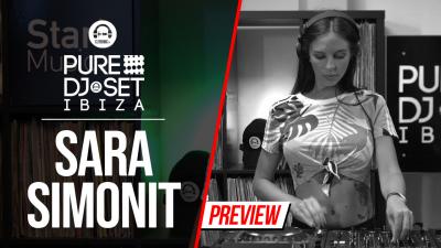 Pure DJ Set Ibiza with Sara Simonit