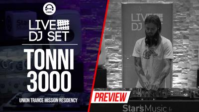 Live DJ Set with Tonni 3000 - Union Trance Mission residency