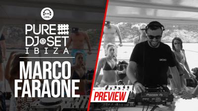 Pure DJ Set with Marco Faraone @ Boat Party in Ibiza