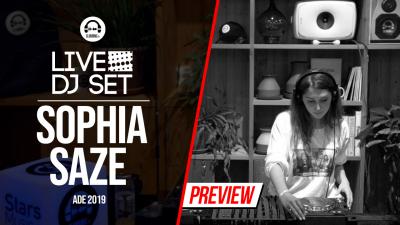 Live DJ Set with Sophia Saze @ ADE 2019 