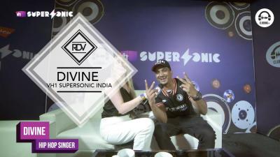 Rendez-vous with Divine @ VH1 Supersonic India 