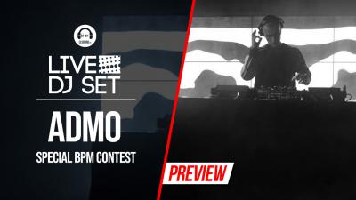 Live DJ Set - Special BPM contest with Admo