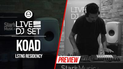 Live DJ Set with KOAD - LSTNG residency 