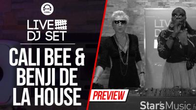 Live DJ Set with Cali Bee & Benji De La House