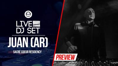 Live DJ Set with Juan (AR) - Sacré Coeur Residency  