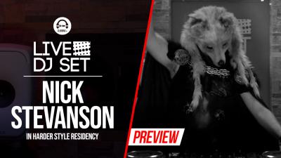 Live DJ Set with Nick Stevanson - In harder Style residency