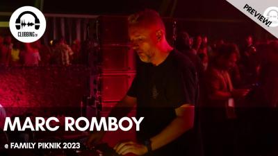 Experience with Marc Romboy @ Family Piknik 2023